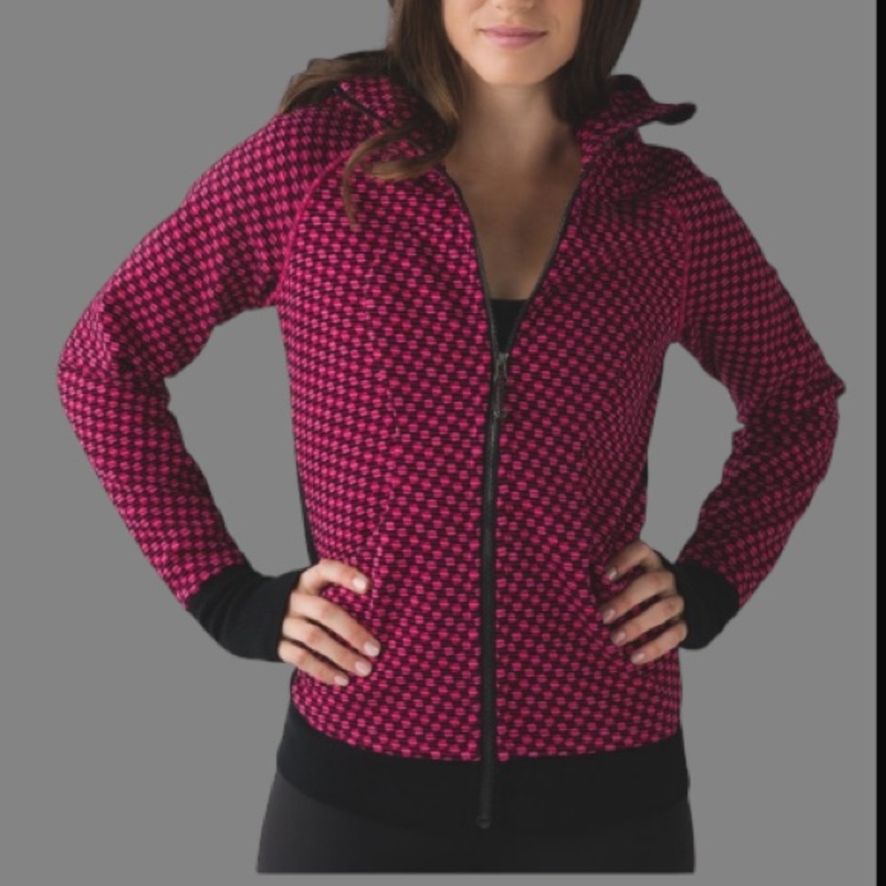 Lululemon Scuba Hoodie Iii Deep Dive Berry Rumble